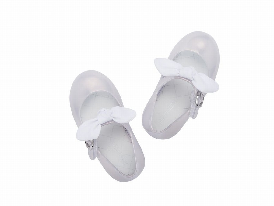 Bailarinas Mini Melissa Sweet Love Princess Opal Bebe - Blancas - Argentina LFO-963217
